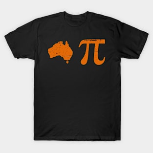 Pi Day Shirt - Australian Pi Algebra Math Symbol π T-Shirt